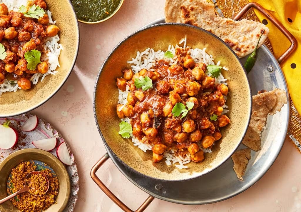 Sweet & Tangy Channa Masala