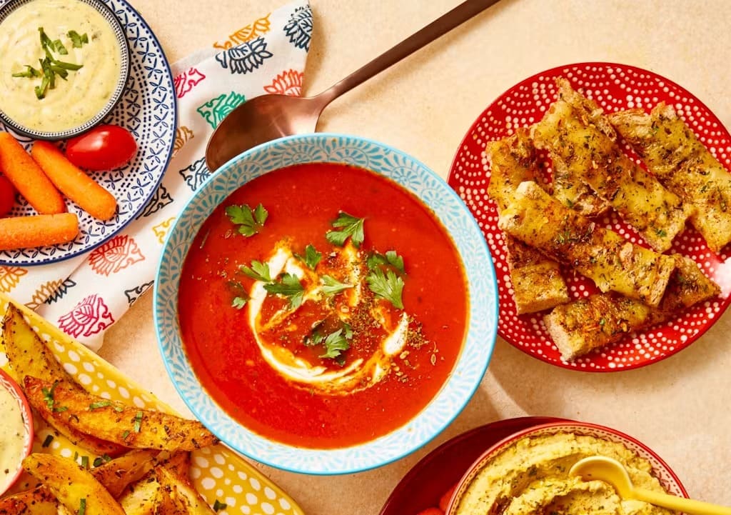 Roasted Red Pepper Tomato Soup