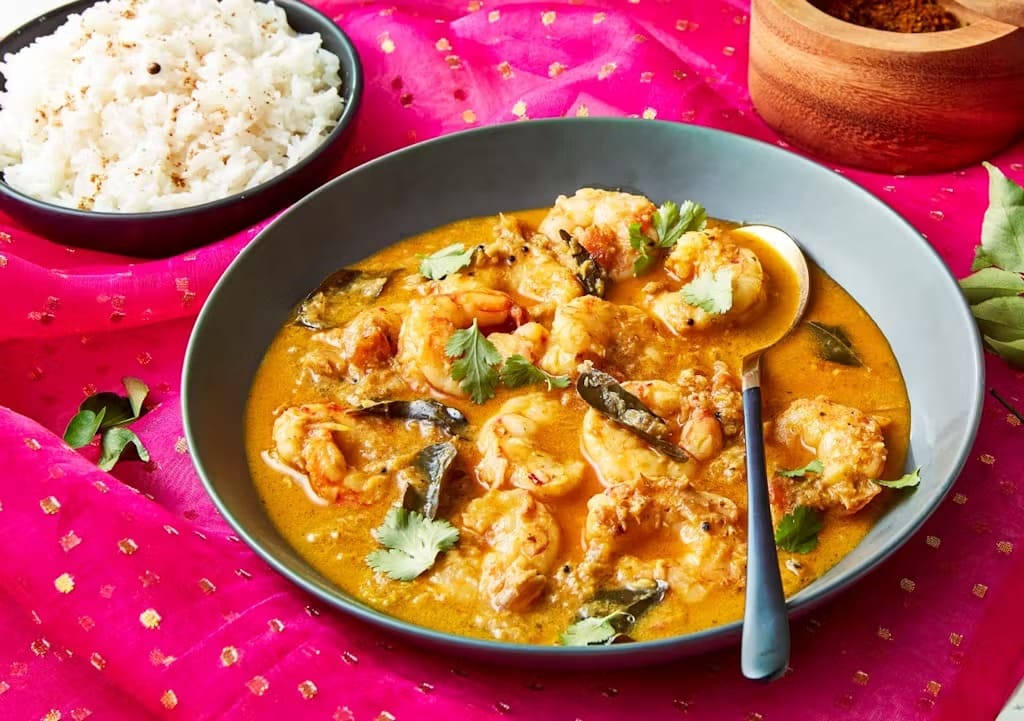 Madras Coconut Shrimp Curry