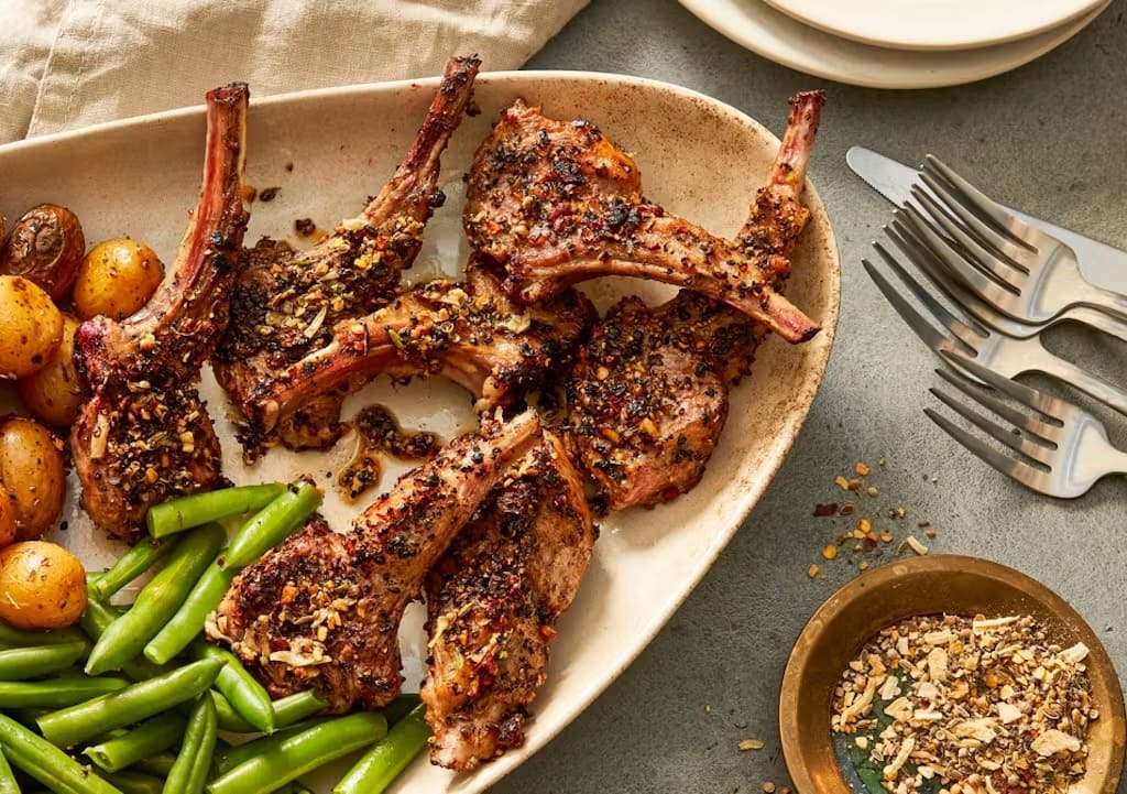 Montréal Spiced Lamb Chops