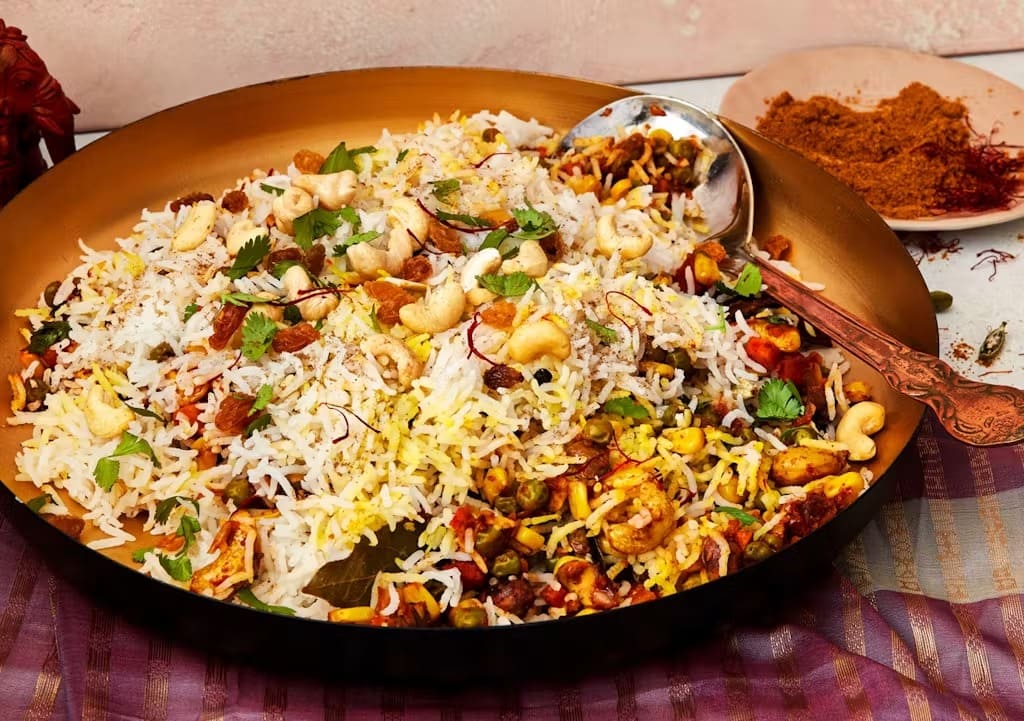 Layered Lamb Biryani