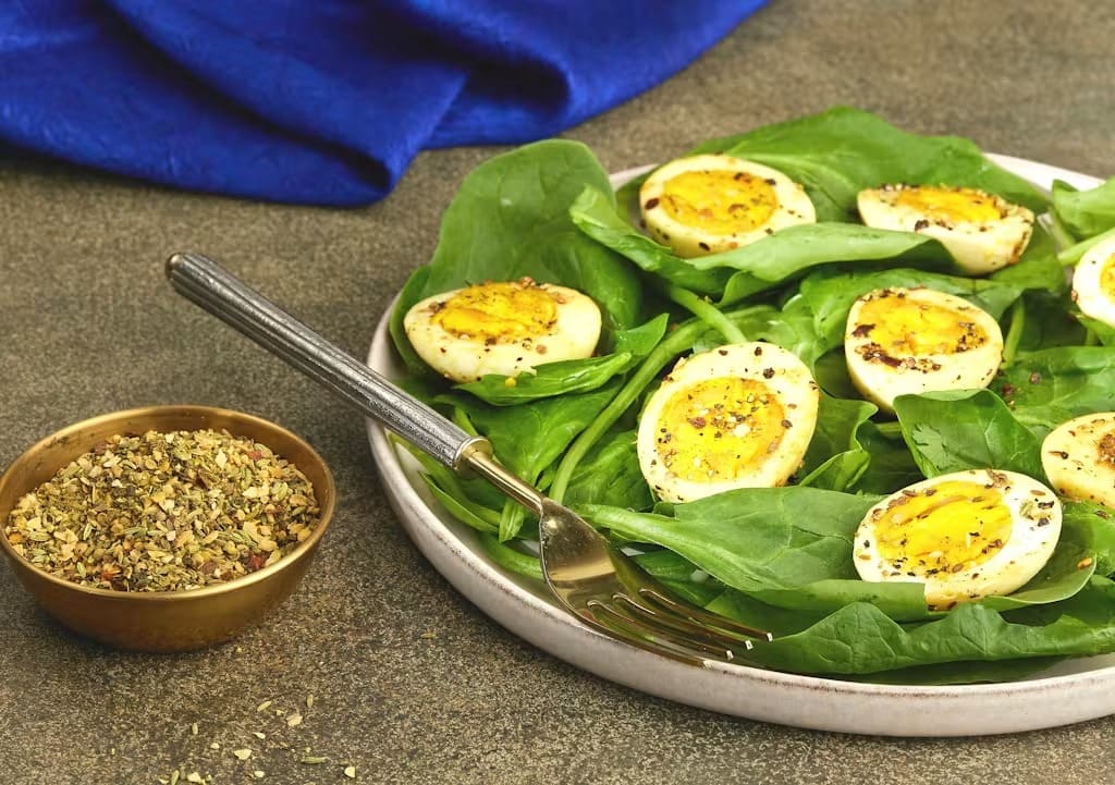 Bombay Shake Black Pepper Hard-Boiled Eggs