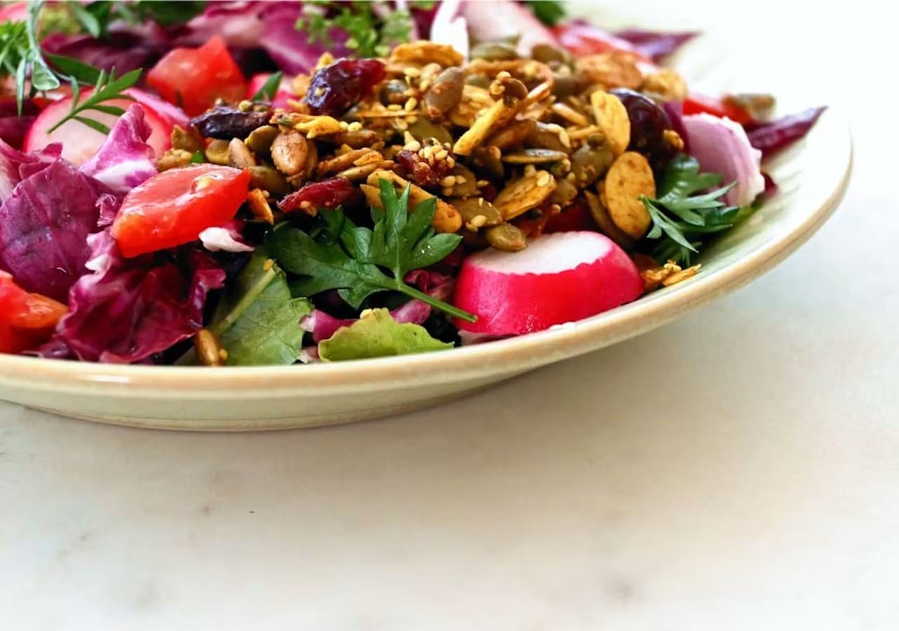 Madras Curry Spiced Salad Topper